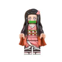 Boneco Nezuko Kamado Demom Slayer em Bloco Boneco Nezuko Kamado Demom Slayer em Bloco