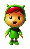 Boneco Nina da Turma do Pocoyo (Nova Personagem)