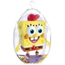 Boneco No Ovo Para Páscoa Bob Esponja De Vinil Macio - Lider Brinquedos