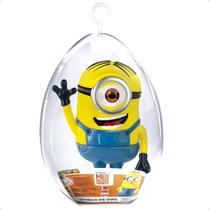 Boneco No Ovo Páscoa Minions Stuart Vinil Lider Brinquedos Boneco No Ovo Páscoa Minions Stuart Vinil Lider Brinquedos