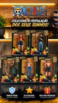 Boneco One Piece 18cm Luffy Nami Portigas D.Ace Roronoa Zoro Trafalgar Law