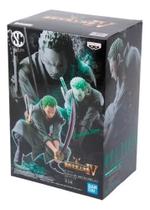 Boneco One Piece Roronoa Zoro Scultures Bandai Banpresto