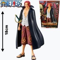 Boneco One Piece - Shanks com esp. - Action Figure 18cm