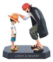 Boneco One Piece - Shanks E Luffy - Action Figure 18cm