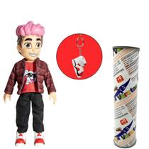 Boneco Os Rosas Leozin ou Void ou Robson + Pega Vareta -