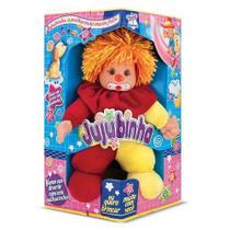 Boneco Palhaço Jujubinha Vermelho 35 cm Antialérgico