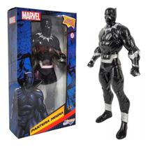 Boneco Pantera Negra 22cm Articulado Brinquedo Vingadores