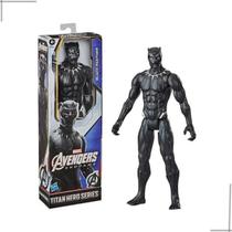 Boneco Pantera Negra Avengers Figura 12 Titan Hero F2155 - Hasbro