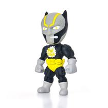 Boneco Pantera Negra Black Funko 17cm P/ Colecionar Articulado Em Vinil Macio Super Herói - Puff