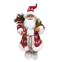 Boneco Papai Noel 30cm Enfeite de Natal Decoração de Festa