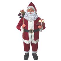 Boneco Papai Noel 45cm Modelo Tradicional Decoração Natal