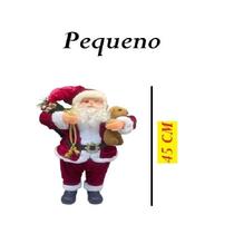 Boneco Papai Noel 60CM Grande Ou 45Cm Pequeno Vermelho Natalino Para Decoração De Natal Decorativo Boneco Papai Noel 60CM Grande Ou 45Cm Pequeno Vermelho Natalino Para Decoração De Natal Decorativo