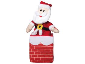 Boneco Papai Noel Articulado 25cm com Movimento - Musical Cromus Natal