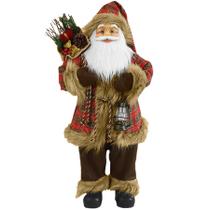 Boneco Papai Noel Decoração Natalina Enfeite De Natal 30 Cm