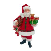 Boneco Papai Noel Elegance 28cm - Niazitex