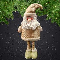 Boneco Papai Noel Expansível Dourado - Wincy