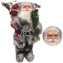 Boneco Papai Noel Natalino 30cm Decoraçao Enfeite Natal Festa Comemoraçao