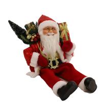 Boneco Papai Noel Oslo Sentado 40cm Boneco Papai Noel Oslo Sentado 40cm