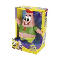 Boneco Patrick 18 cm de Altura c/ Articulações Vinil Atóxico - Bob Esponja Lider - 3077 Boneco Patrick 18 cm de Altura c/ Articulações Vinil Atóxico - Bob Esponja Lider - 3077