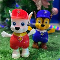 Boneco Patrulha Canina Musical com Luz e Som