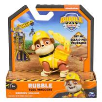 Boneco Patrulha Canina Rubble & Crew Rubble 003592 - Sunny