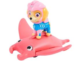 Boneco Patrulha Canina Skye e Arraia - com Acessórios Sunny Brinquedos