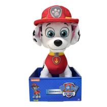 Boneco Pelucia 30cm Patrulha Canina Marshall Sunny