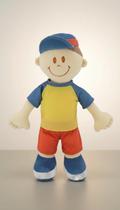 Boneco Pelúcia 44cm Anti-alérgico Plush Azul Boneco Pelúcia 44cm Anti-alérgico Plush Azul