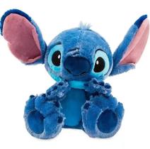 Boneco Pelúcia Infantil Stitch Grande Big Feet Brinquedo Original Desenho Disney 30 Cm Presente
