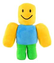 Boneco Pelúcia Noob Roblox Game Amarelo 26cm Antialergico