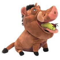 Boneco Pelúcia Pumba Disney Personagem Javali Rei Leão 35Cm