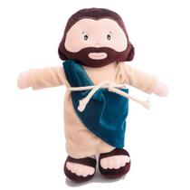 Boneco Pelúcia Religioso Jesus 15x32cm Zip Toys
