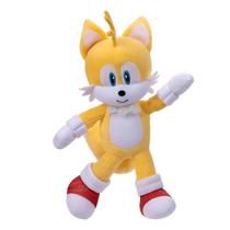 Boneco Pelucia Sonic 3 o Filme Tails 25cm Boneco Pelucia Sonic 3 o Filme Tails 25cm