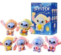 Boneco Pelúcia Stitch Labubu surpresa Chaveiro