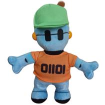 Boneco Pelúcia Stumble Guys Robô Secreto 16cm Mattel