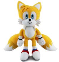 Boneco Pelúcia Turma Do Sonic Grande 30cm Antialérgico