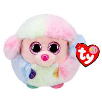 Boneco Pelúcia Ty Infantil 9cm Bolinha Puffie Puddle Rainbow