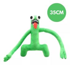 Boneco Pelúcia Verde Green Rainbow Friends Roblox 30cm