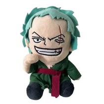 Boneco Pelúcia Zorro Anime One Piece 22cm Antialérgico