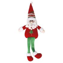 Boneco pendente decoração de natal papai noel perna fina - Evolution Boneco pendente decoração de natal papai noel perna fina - Evolution