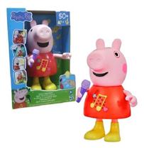 Boneco Peppa Pig Cantora 20 Cm Com 50 Falas E Canções em Portugues - Hasbro Boneco Peppa Pig Cantora 20 Cm Com 50 Falas E Canções em Portugues - Hasbro