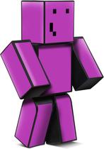 Boneco pequeno melzinha 25 cm - minecraft - algazarra