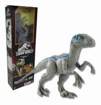 Boneco Personagem Jurassic World Velociraptor Blue Mattel -