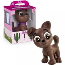 Boneco Pet Barbie Dj Passear Cachorro Acessórios Macio Vinil Brinquedo Mattel Pupee