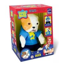 Boneco Pet Cachorro Filhotinho Geek Luccas Neto - Brinquedo Infantil - Colecionavel