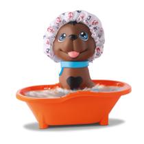 Boneco Pet Friends Banho Cachorro C/ Banheira - Bee Toys