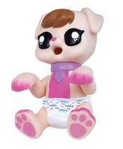 Boneco Pet Love Cachorrinhos Rosa Cotiplas Boneco Pet Love Cachorrinhos Rosa Cotiplas