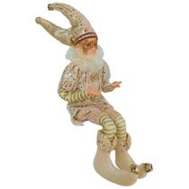 Boneco Pierrot Mascarado com Pernas e Braços Articuláveis 35cm Enfeite Natalino Boneco Pierrot Mascarado com Pernas e Braços Articuláveis 35cm Enfeite Natalino