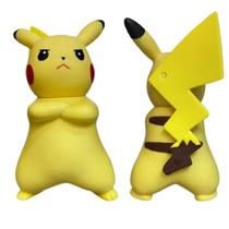 Boneco Pikachu Picachu Pokemon Figura Go Miniatura 20cm