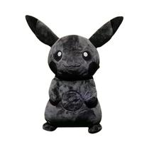 Boneco Pikachu Preto De 30CM, Personagem Kawaii Pop, Almofada Pokémon X, Presente Para Meninas Boneco Pikachu Preto De 30CM, Personagem Kawaii Pop, Almofada Pokémon X, Presente Para Meninas
